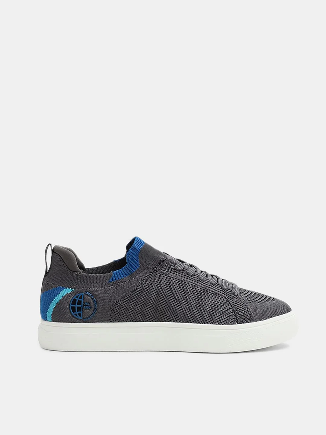 Light Grey Knit Sneakers - Image 2