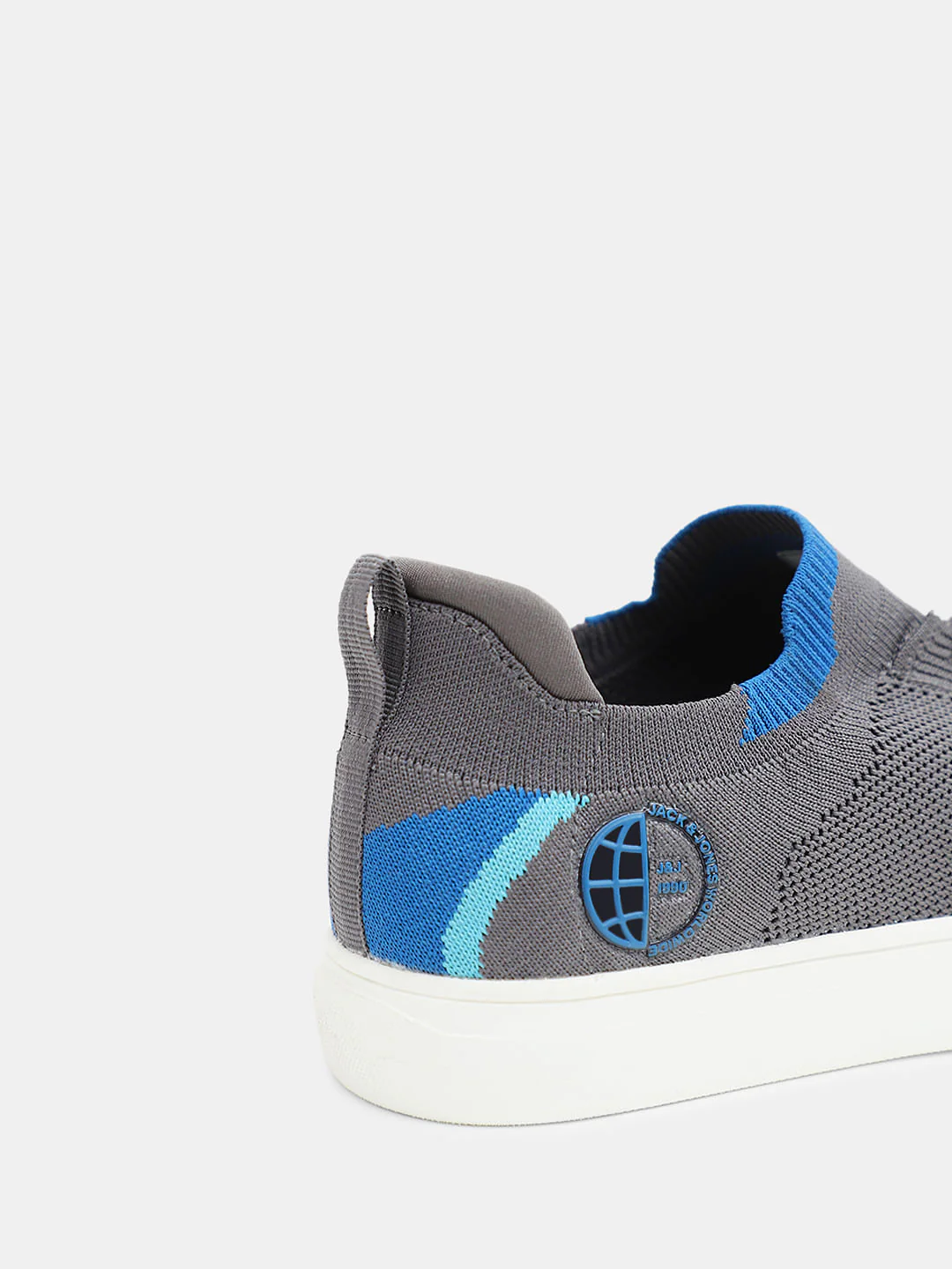 Light Grey Knit Sneakers - Image 8