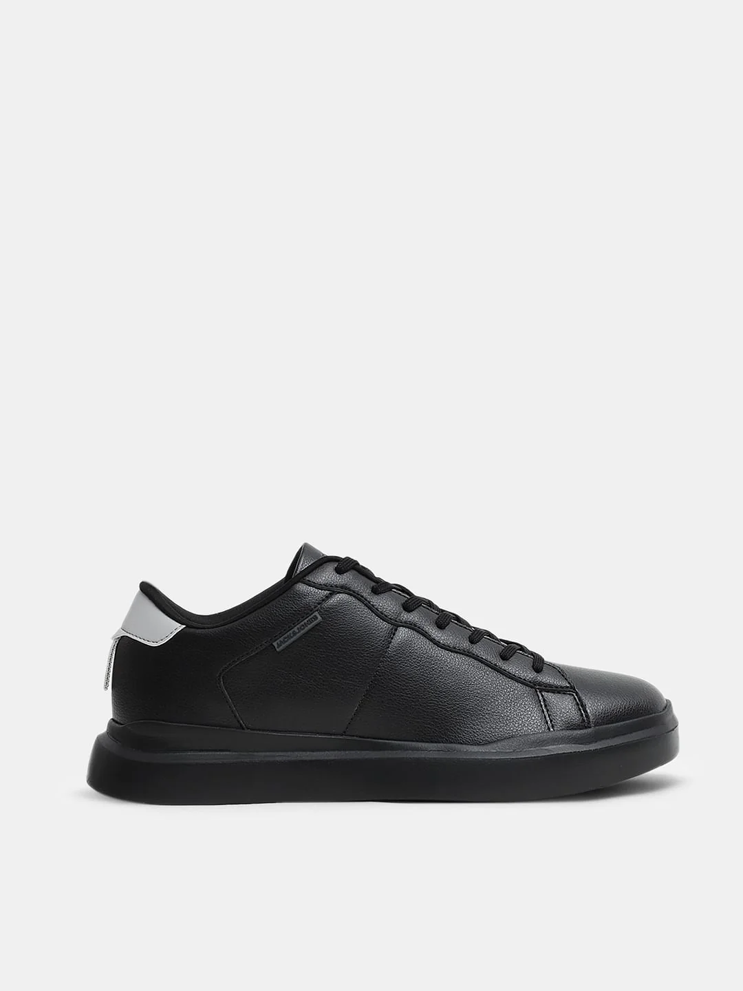 Black Premium Lace-Up Sneakers - Image 2