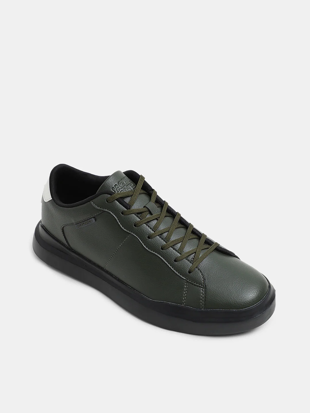 Olive Premium Lace-Up Sneakers - Image 4