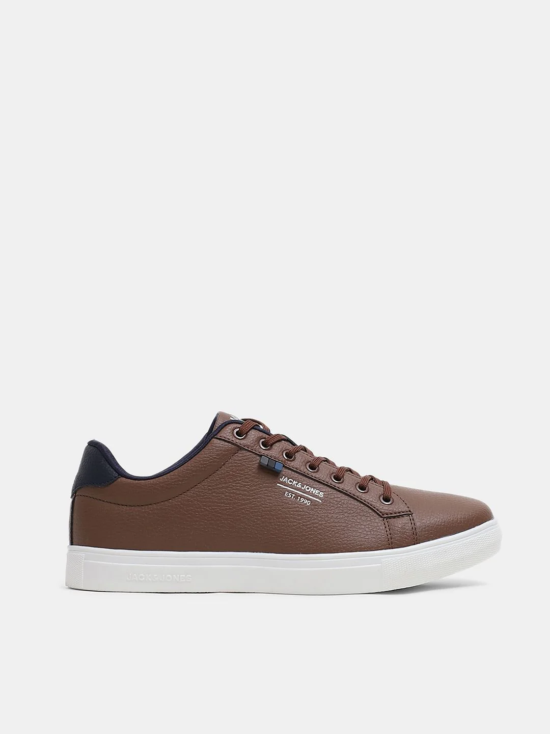 Brown Premium Lace Up Sneakers - Image 2