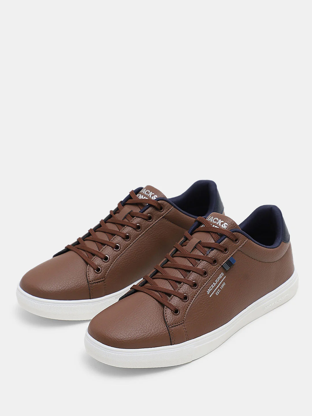 Brown Premium Lace Up Sneakers - Image 6