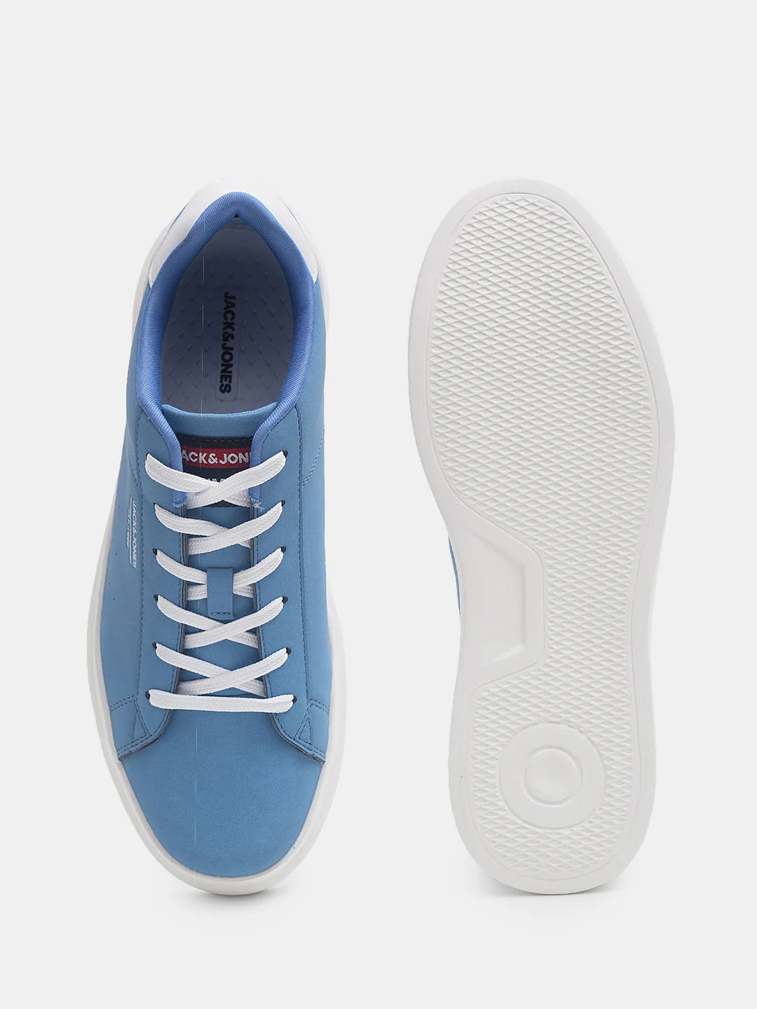 Blue Vintage Lace-Up Sneakers - Image 5