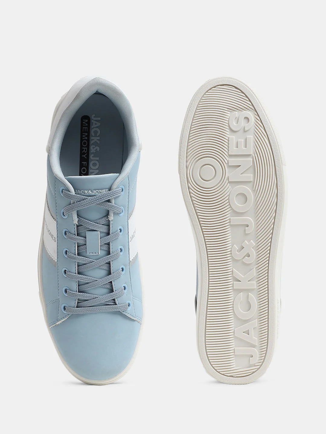 Light Blue Colourblocked Sneakers - Image 5