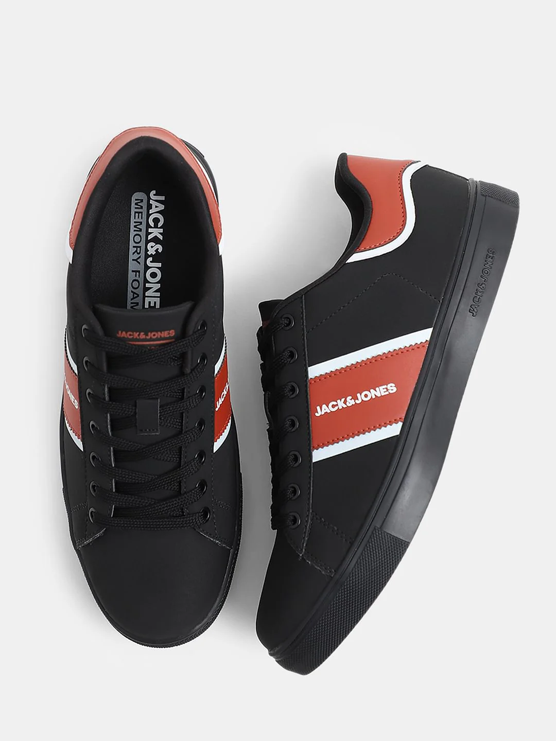 Black Colourblocked Sneakers - Image 3