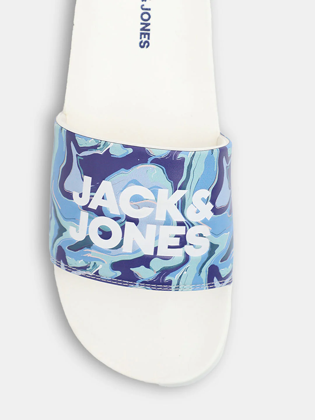 White Printed Sliders - Image 7