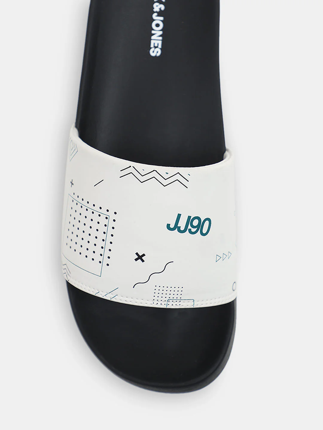 Black Printed Sliders - Image 7
