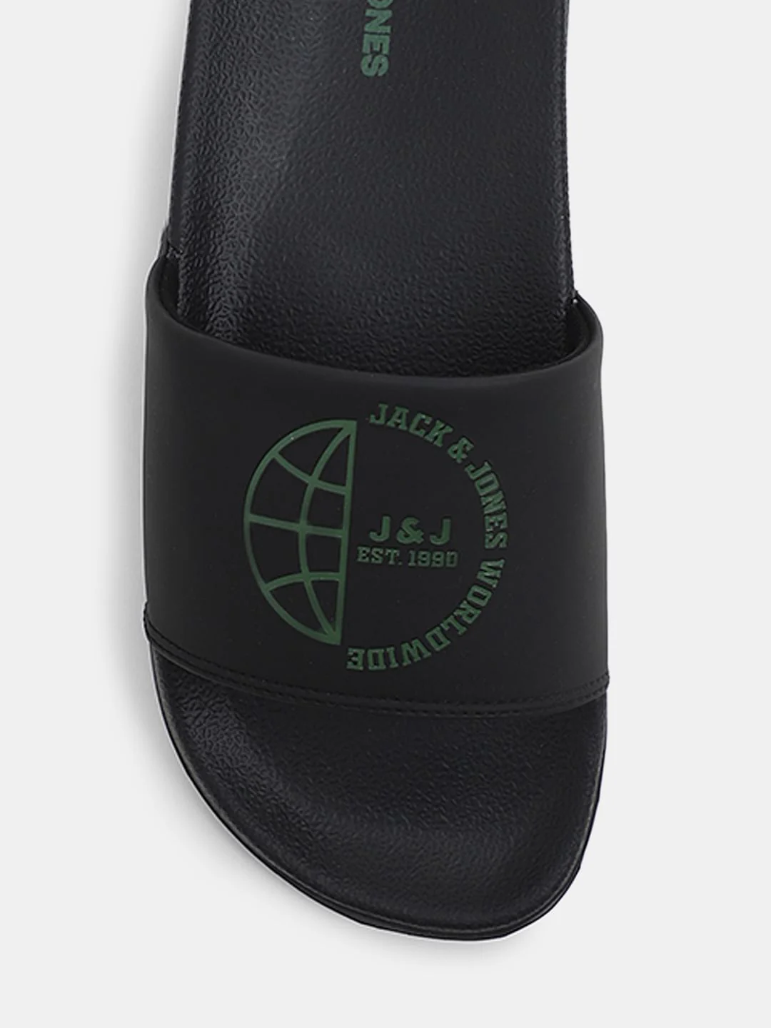 Black Logo Print Sliders - Image 7