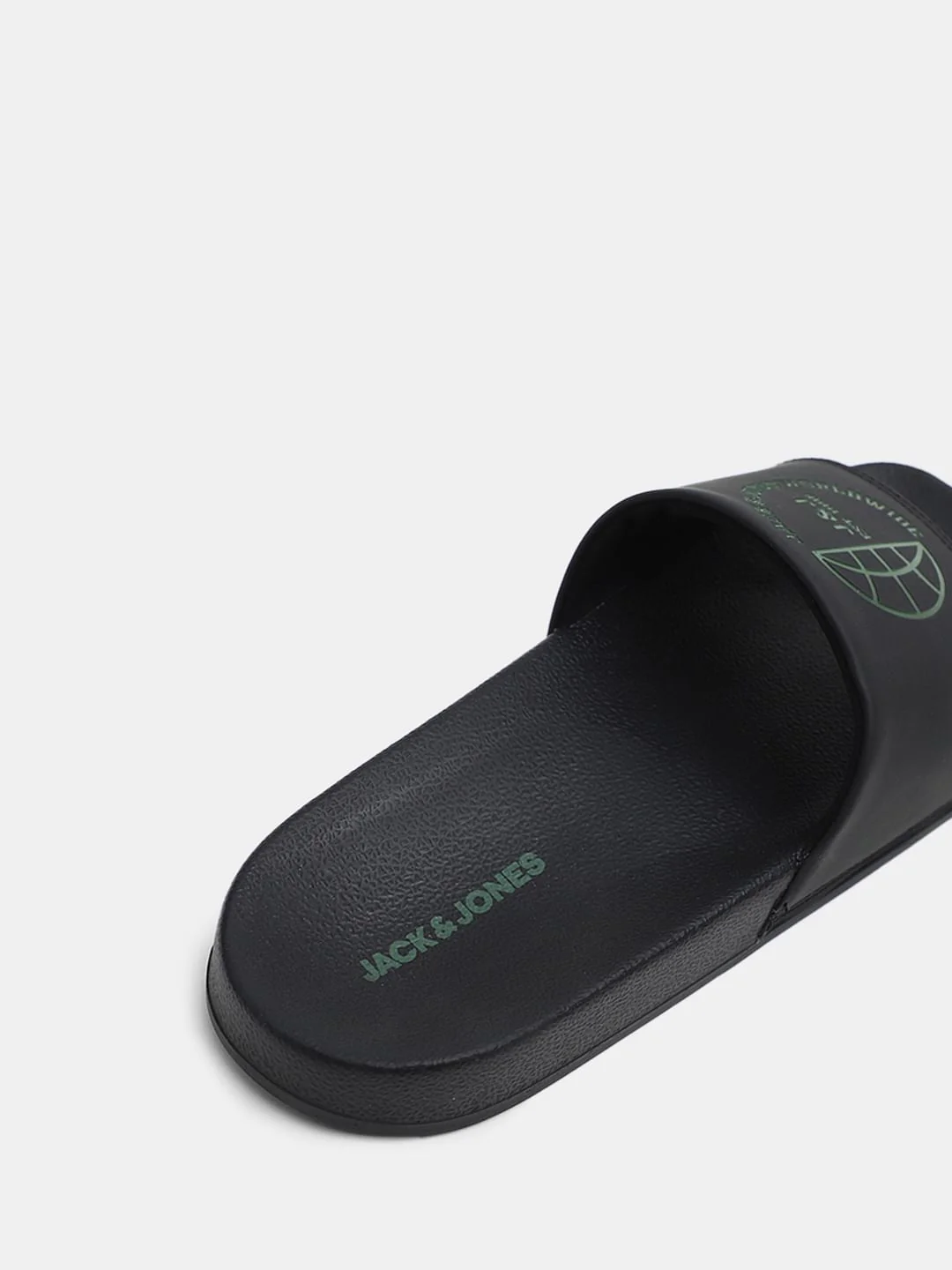 Black Logo Print Sliders - Image 8
