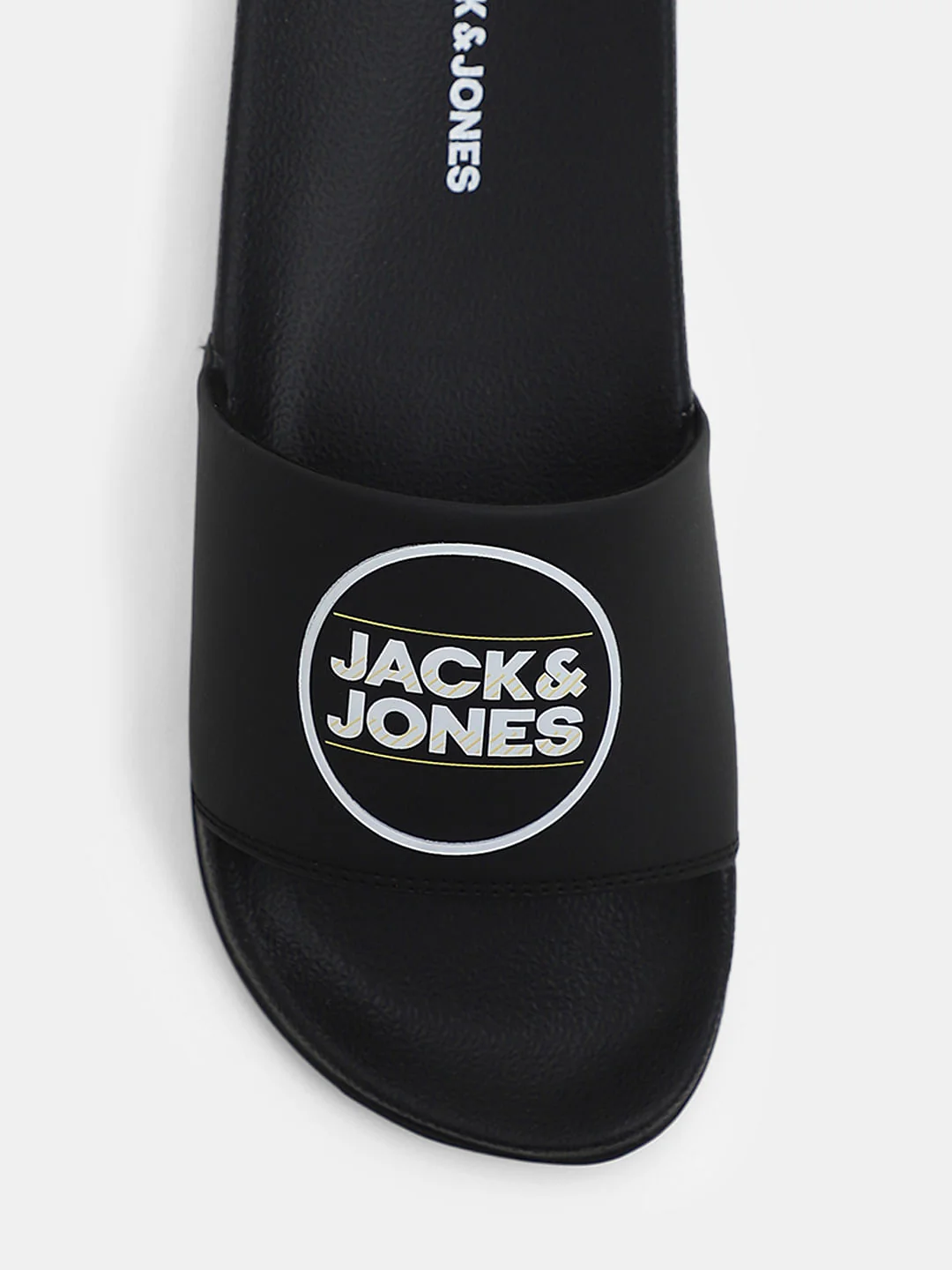 Black Logo Print Sliders - Image 7