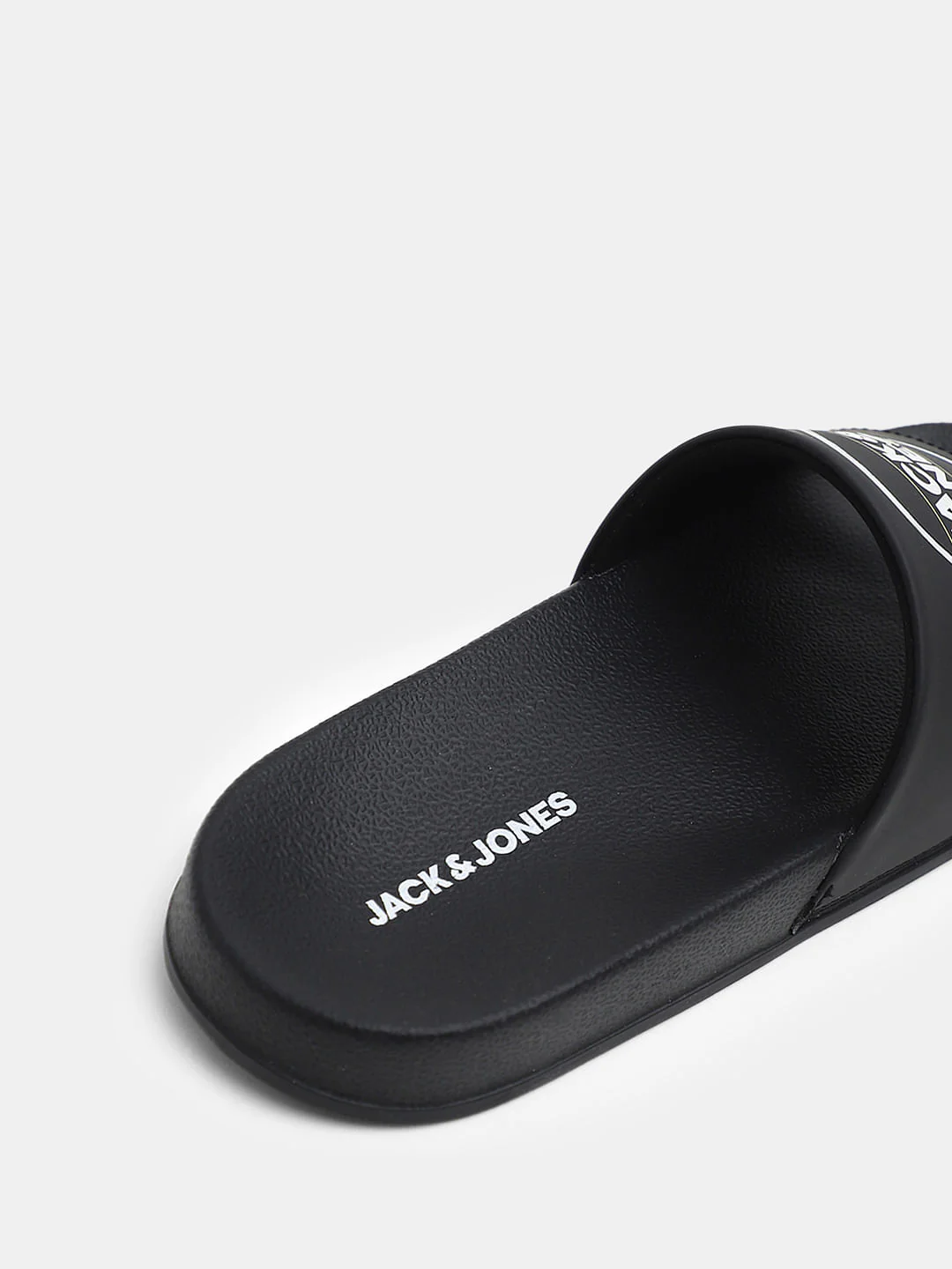 Black Logo Print Sliders - Image 8