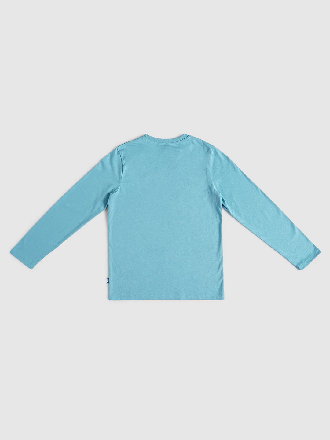 Boys Blue Graphic Print Full Sleeves T-shirt - Image 2