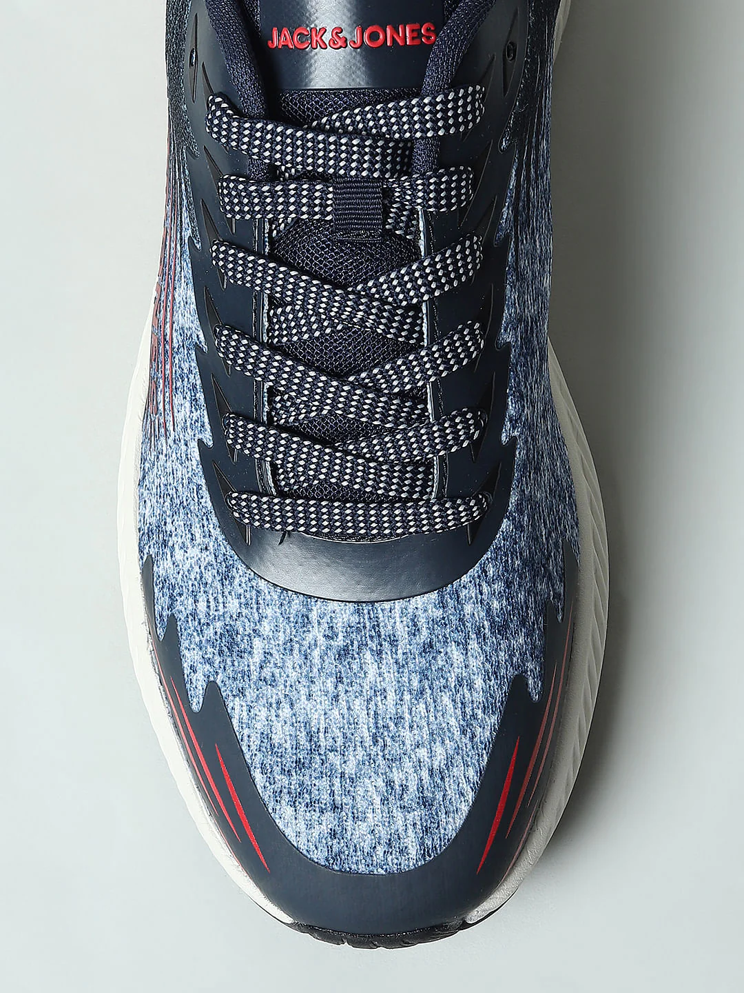 Blue Abstract Printed Sneakers - Image 10