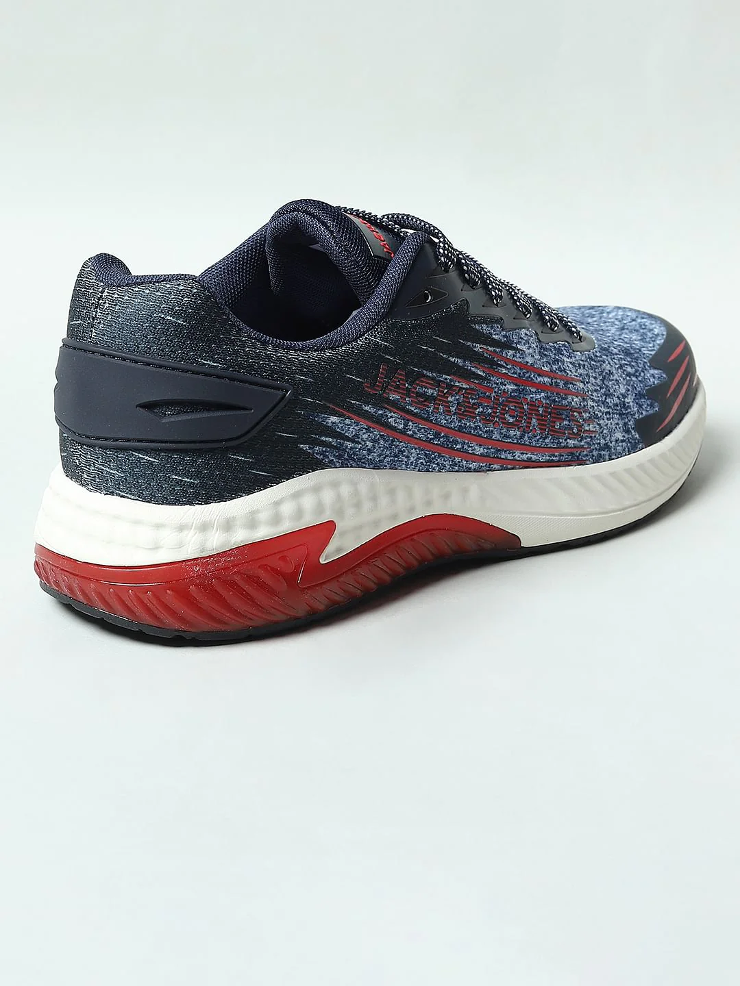 Blue Abstract Printed Sneakers - Image 4