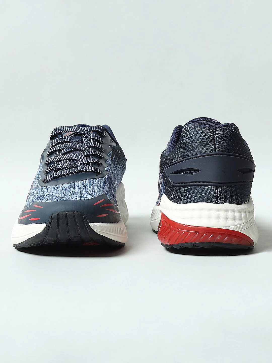 Blue Abstract Printed Sneakers - Image 5