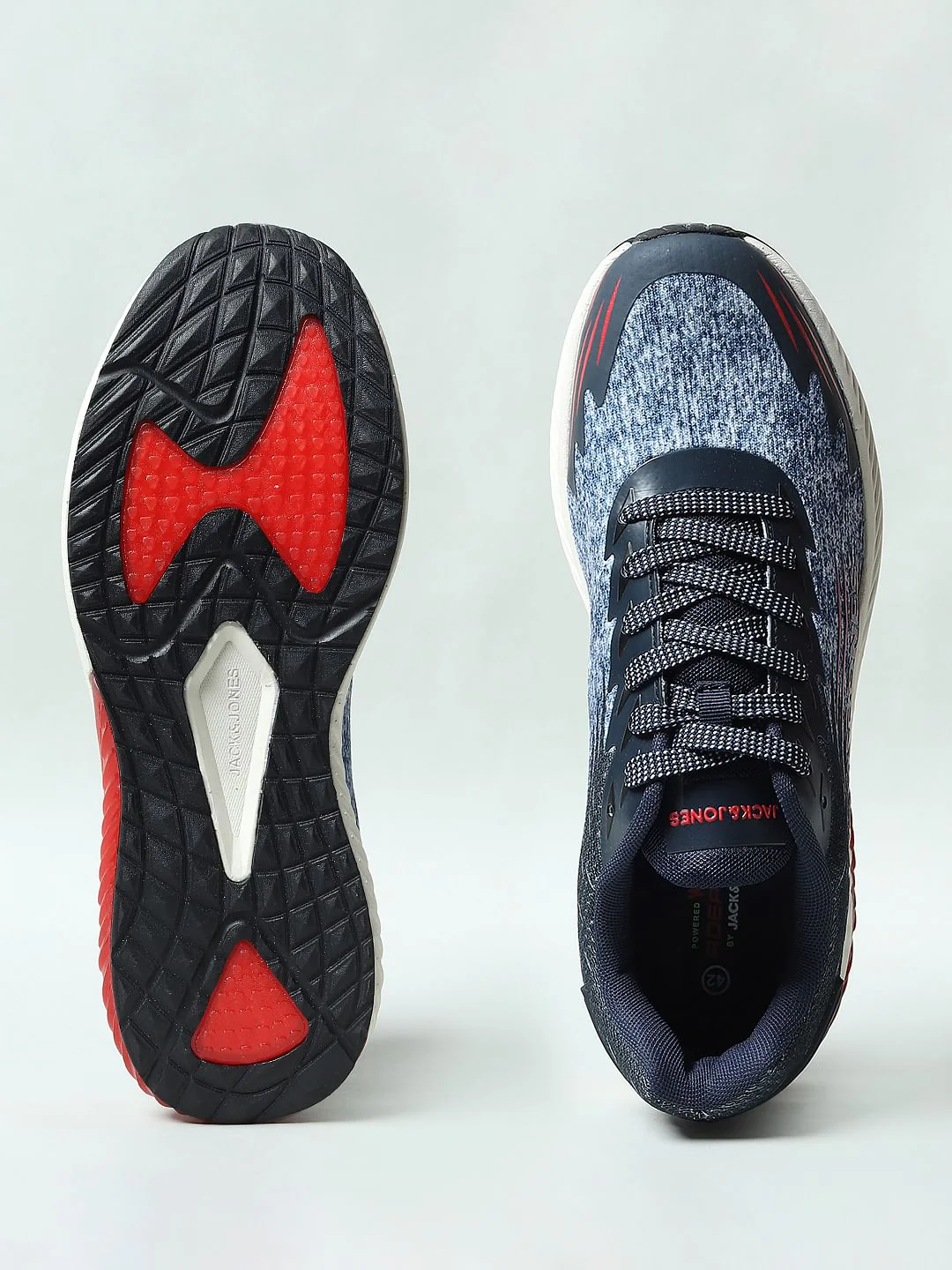 Blue Abstract Printed Sneakers - Image 7