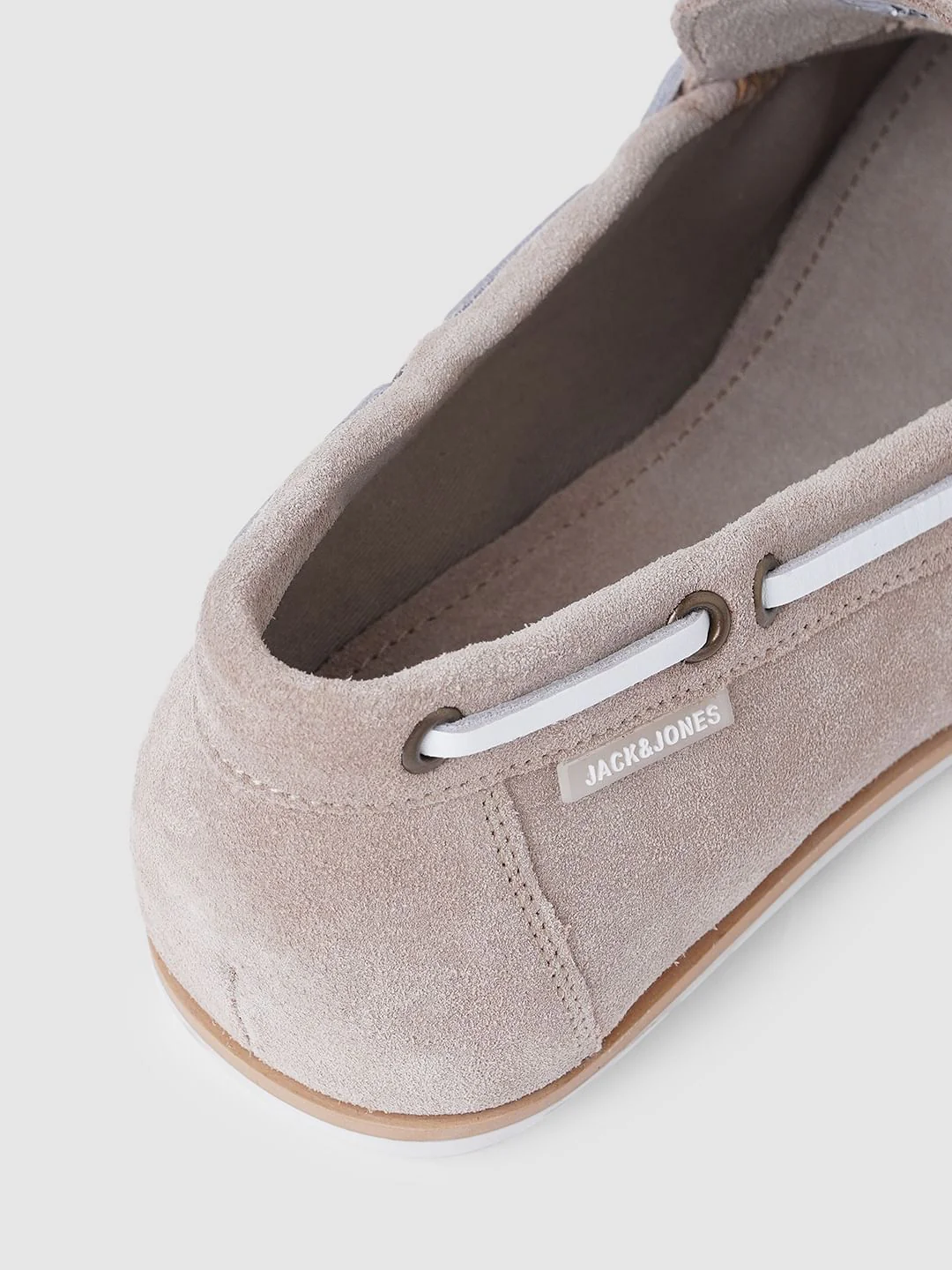 Beige Suede Loafers - Image 8