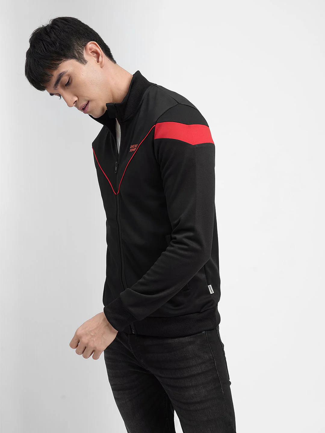Black Track Jacket - Image 3