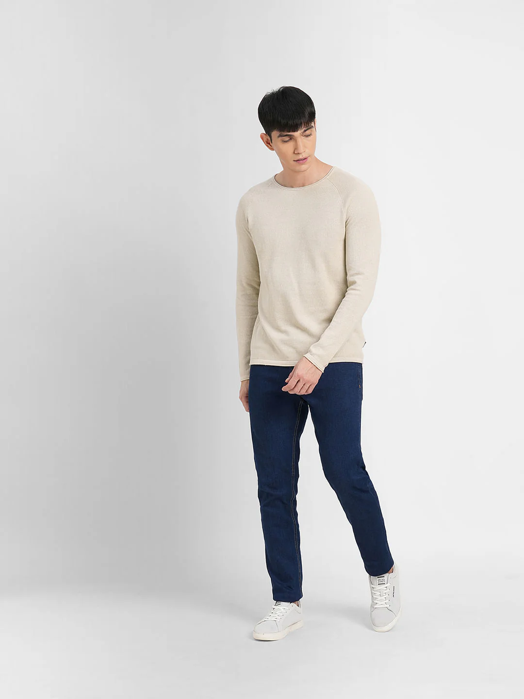 Beige Striped Pullover - Image 6