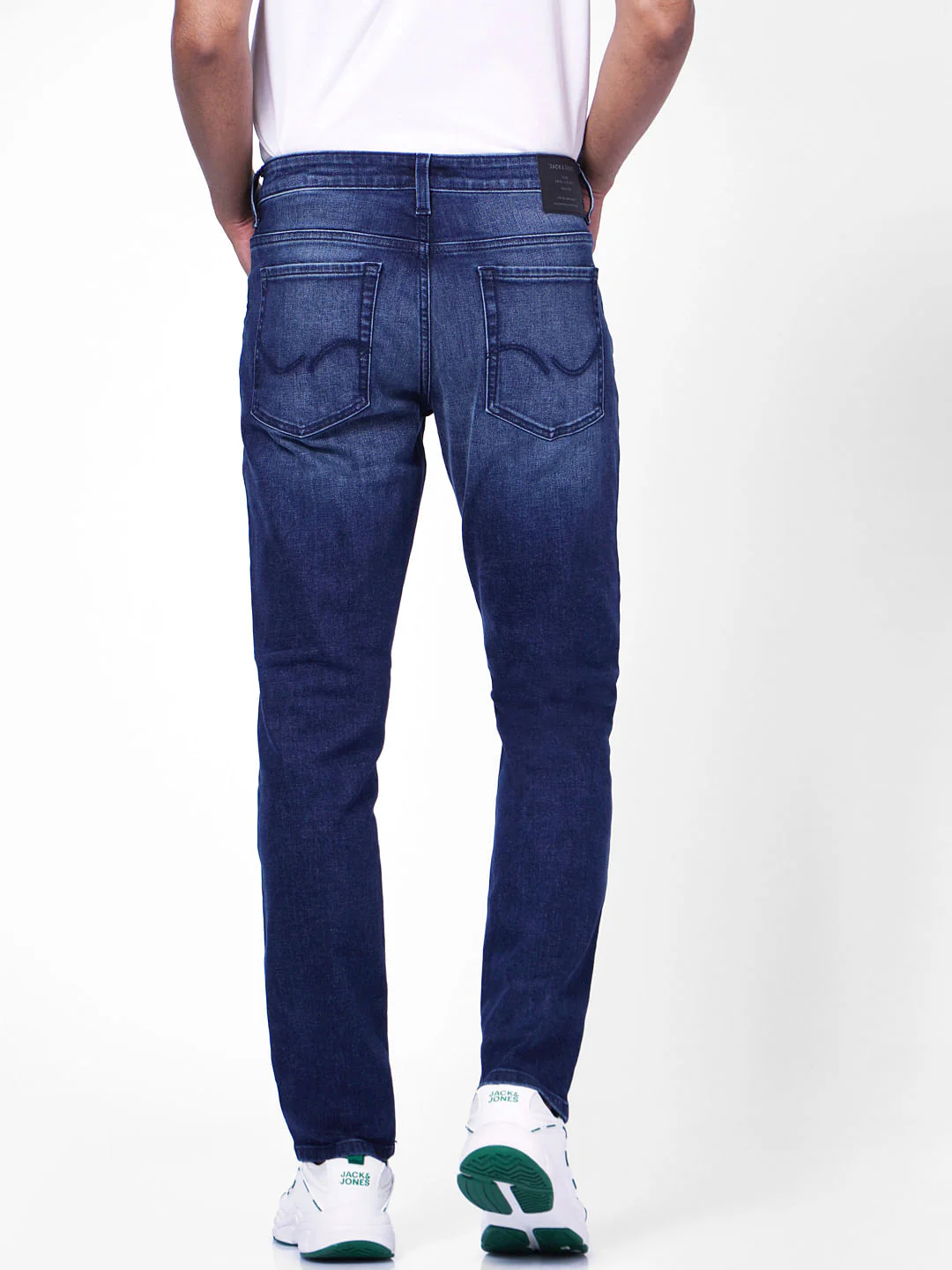 Blue Low Rise Glenn Slim Fit Jeans - Image 4
