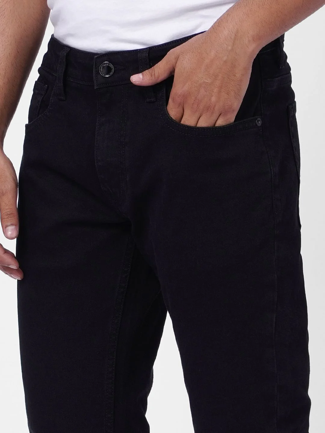 Black Low Rise Ben Skinny Jeans - Image 5