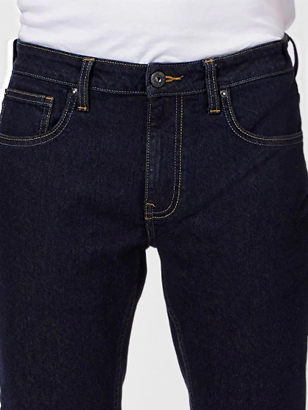 Dark Blue Low Rise Ben Skinny Jeans - Image 5