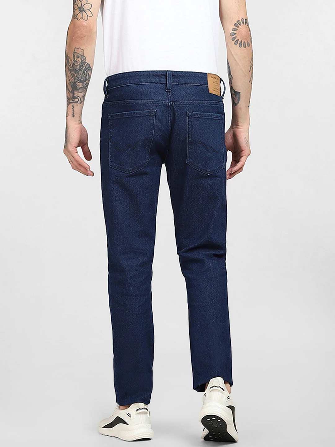 Dark Blue Low Rise Glenn Slim Jeans - Image 4