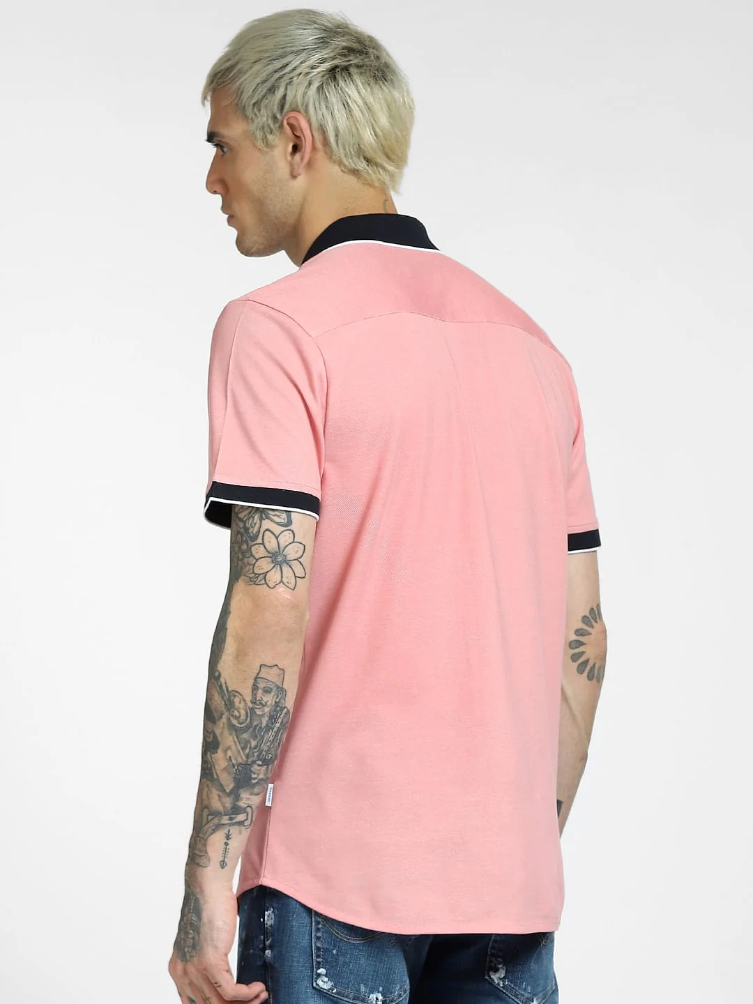 Pink Half Sleeves Shirt - Image 4