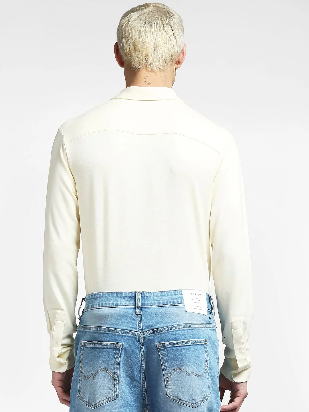 Yellow Full Sleeves Shirt - Image 4