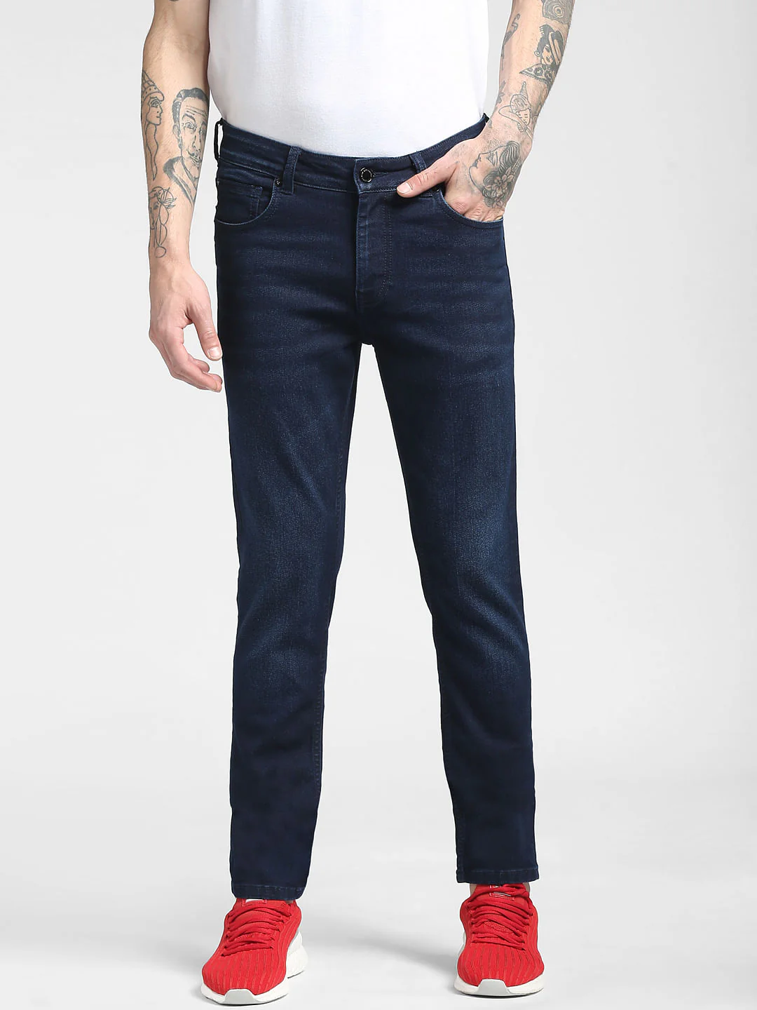 Blue Low Rise Ben Skinny Jeans - Image 2