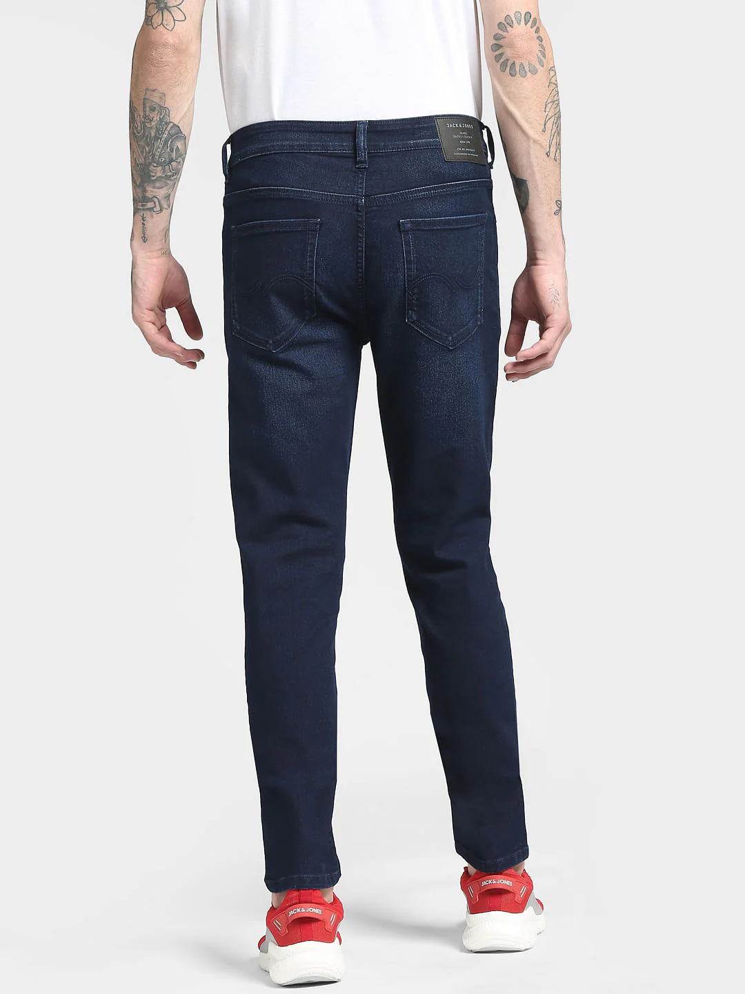 Blue Low Rise Ben Skinny Jeans - Image 4