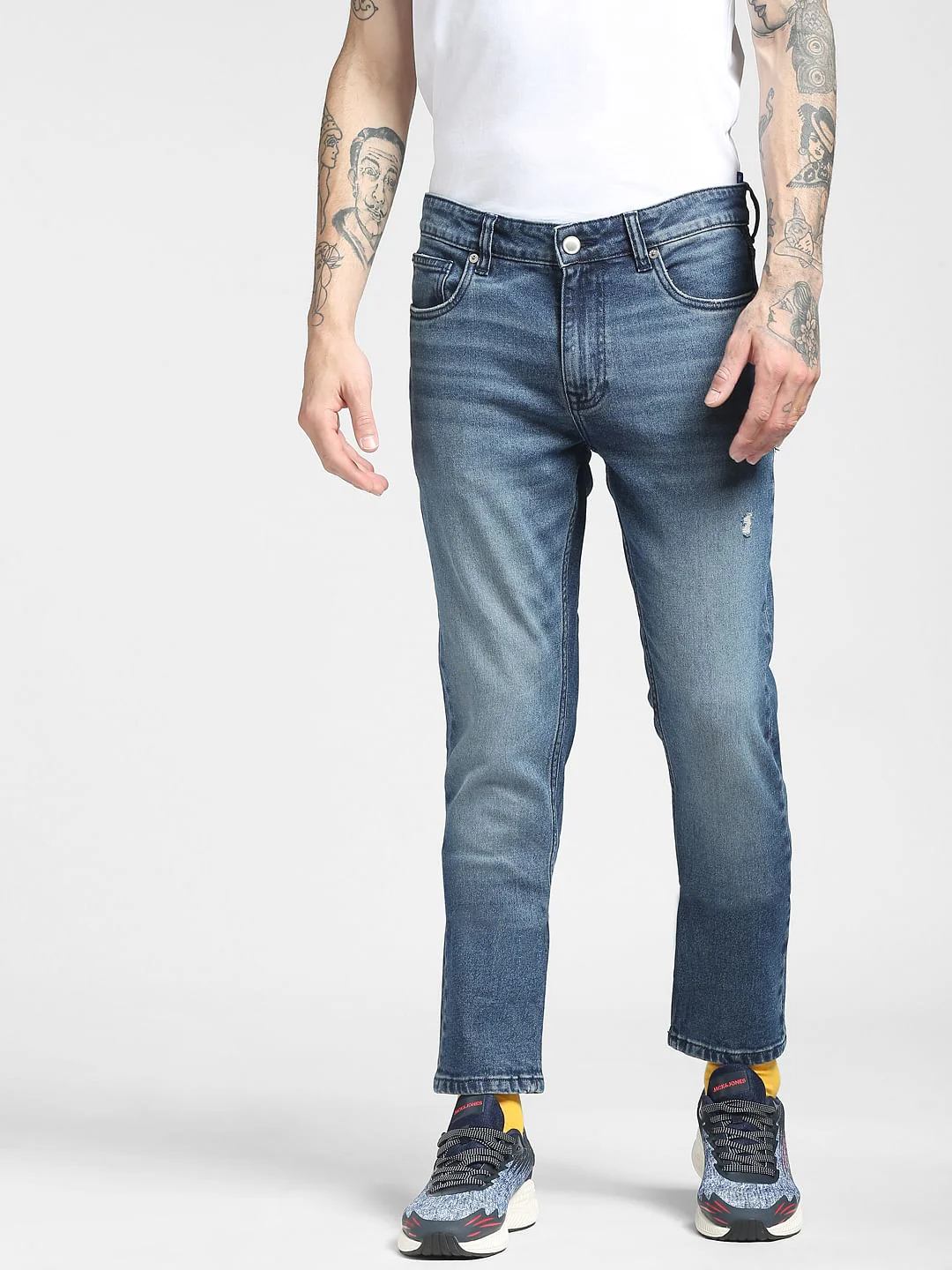 Blue Low Rise Ben Skinny Jeans - Image 2