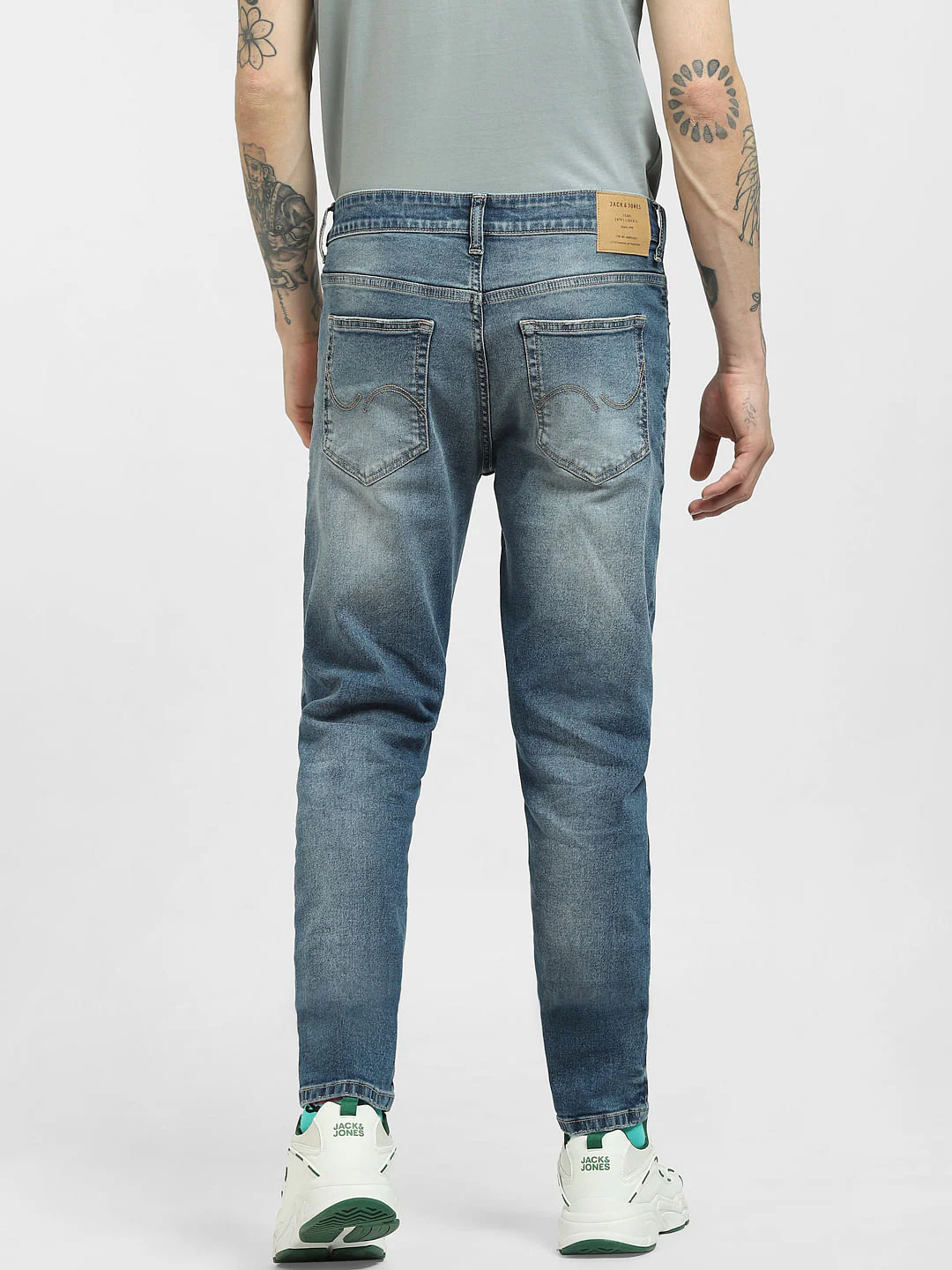 Blue Low Rise Ben Skinny Jeans - Image 4