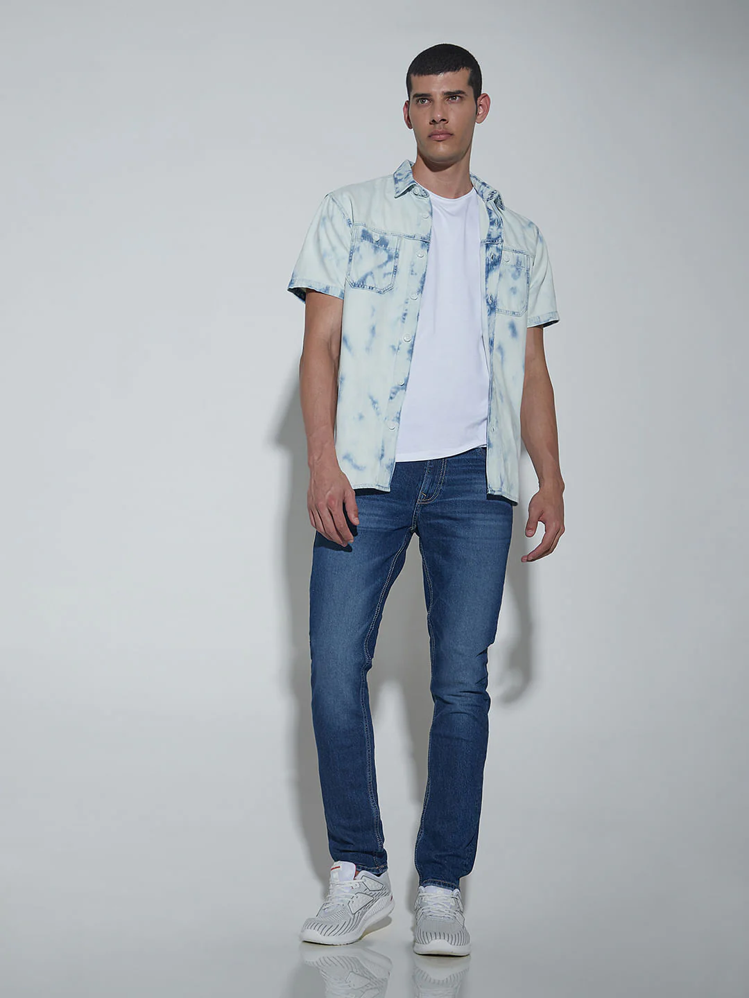 Blue Low Rise Ben Skinny Jeans