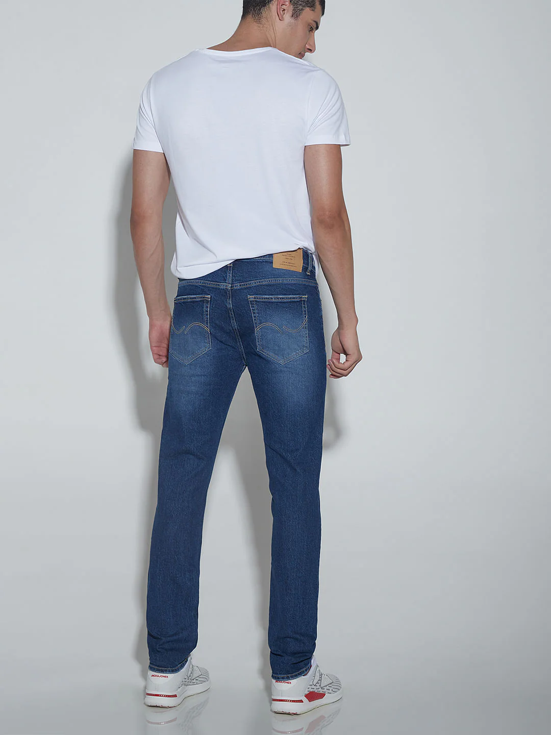 Blue Low Rise Ben Skinny Jeans - Image 4