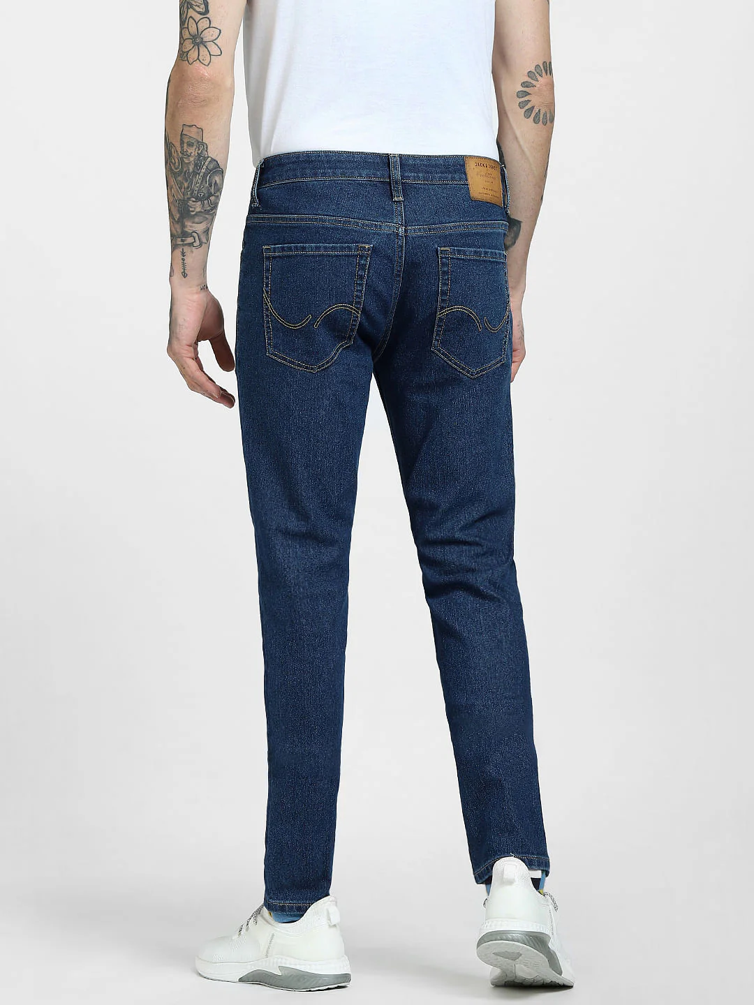 Blue Low Rise Ben Skinny Jeans - Image 4