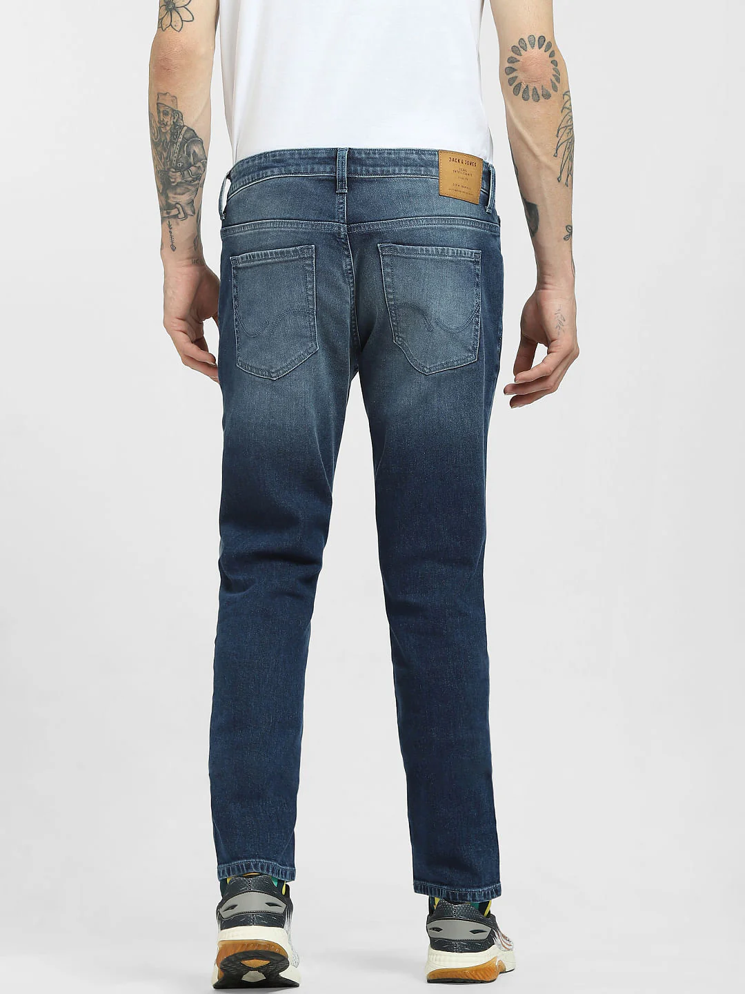 Blue Low Rise Ben Skinny Jeans - Image 4