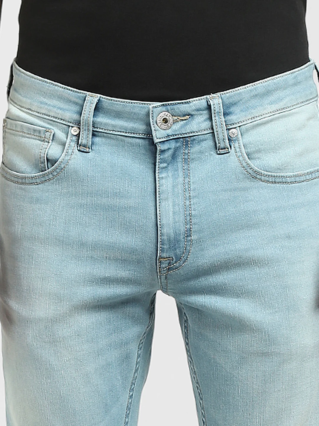 Blue Low Rise Ben Skinny Jeans - Image 5