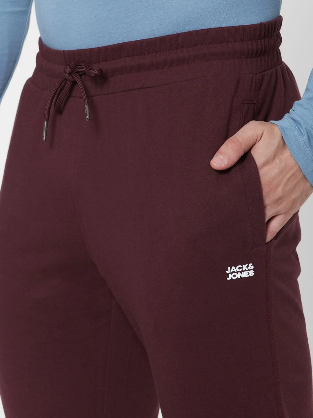 Red Mid Rise Trackpants - Image 5