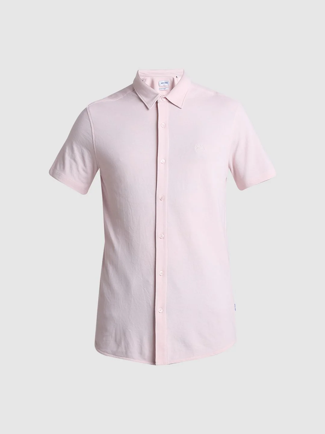 Pink Knitted Short Sleeves Shirt - Image 7