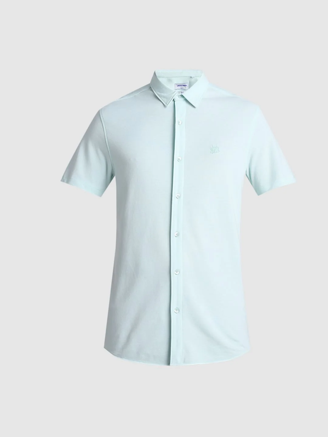 Green Knitted Short Sleeves Shirt - Image 7