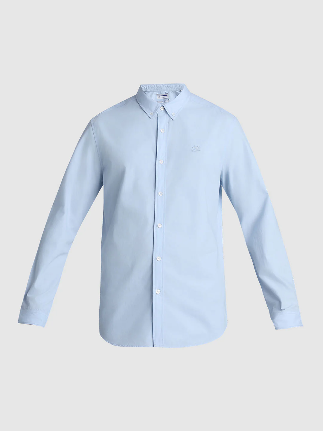 Blue Cotton Full Sleeves Shirt - Image 7