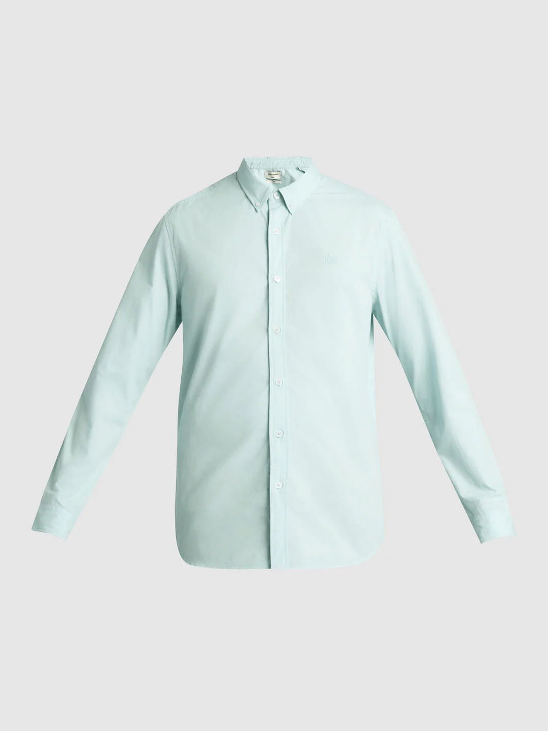 Green Cotton Full Sleeves Shirt - Image 7