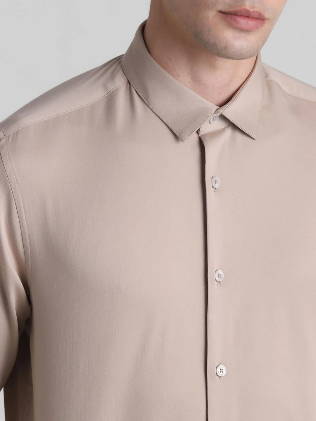 Brown Formal Full Sleeves Shirt - Image 5