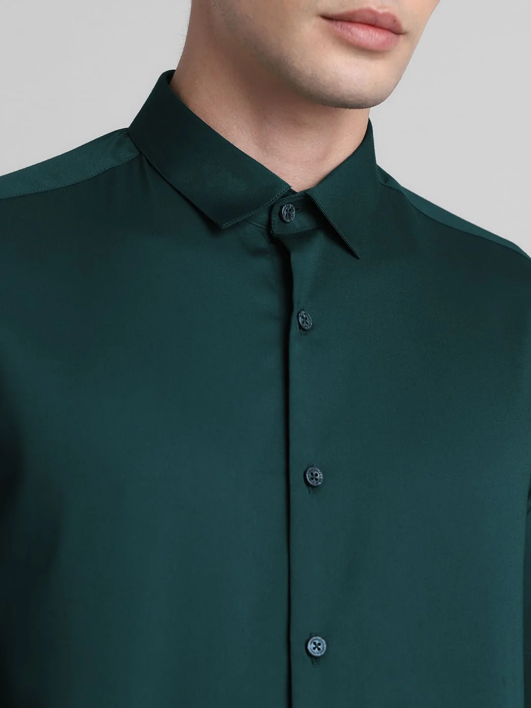 Dark Blue Full Sleeves Shirt - Image 5