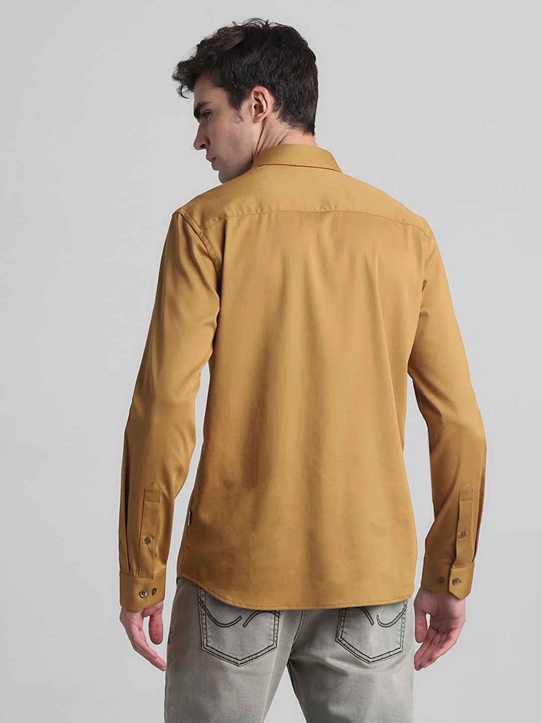 Brown Full Sleeves Shirt - Image 4