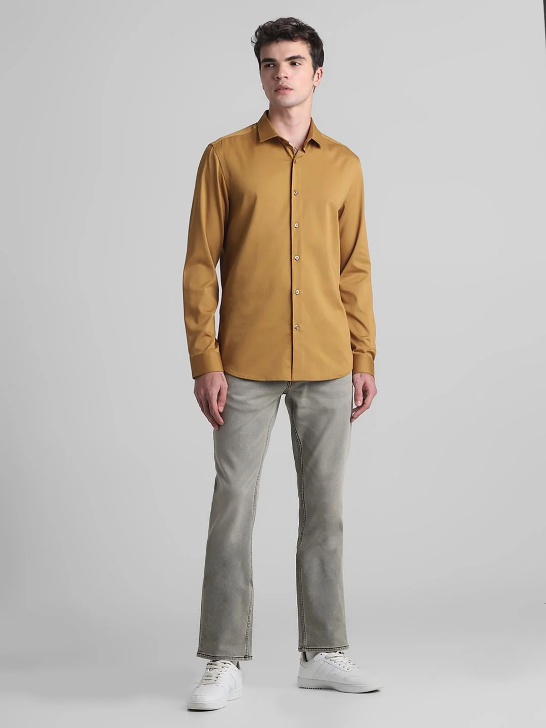 Brown Full Sleeves Shirt - Image 6