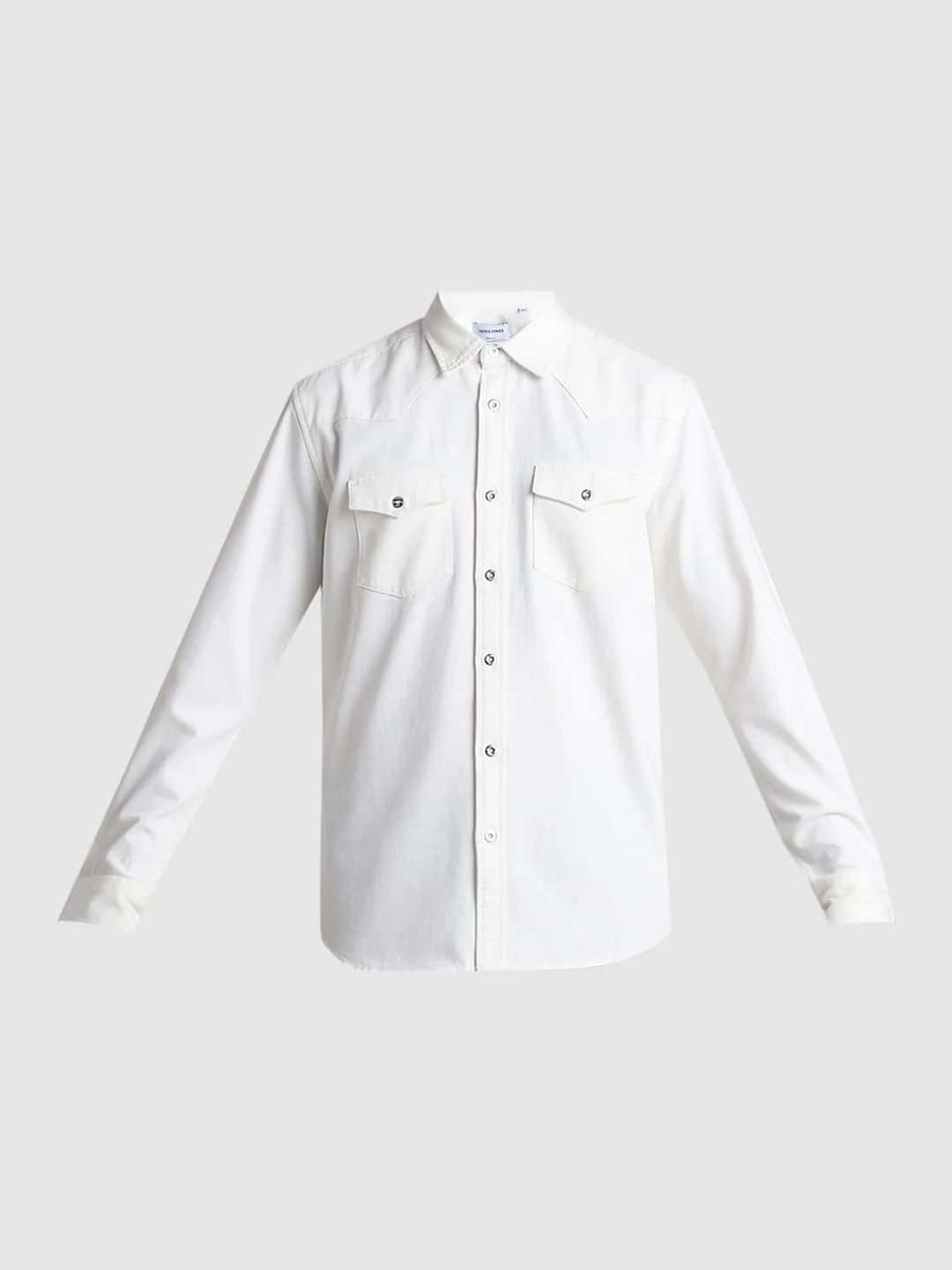 Ecru Denim Full Sleeves Shirt - Image 7