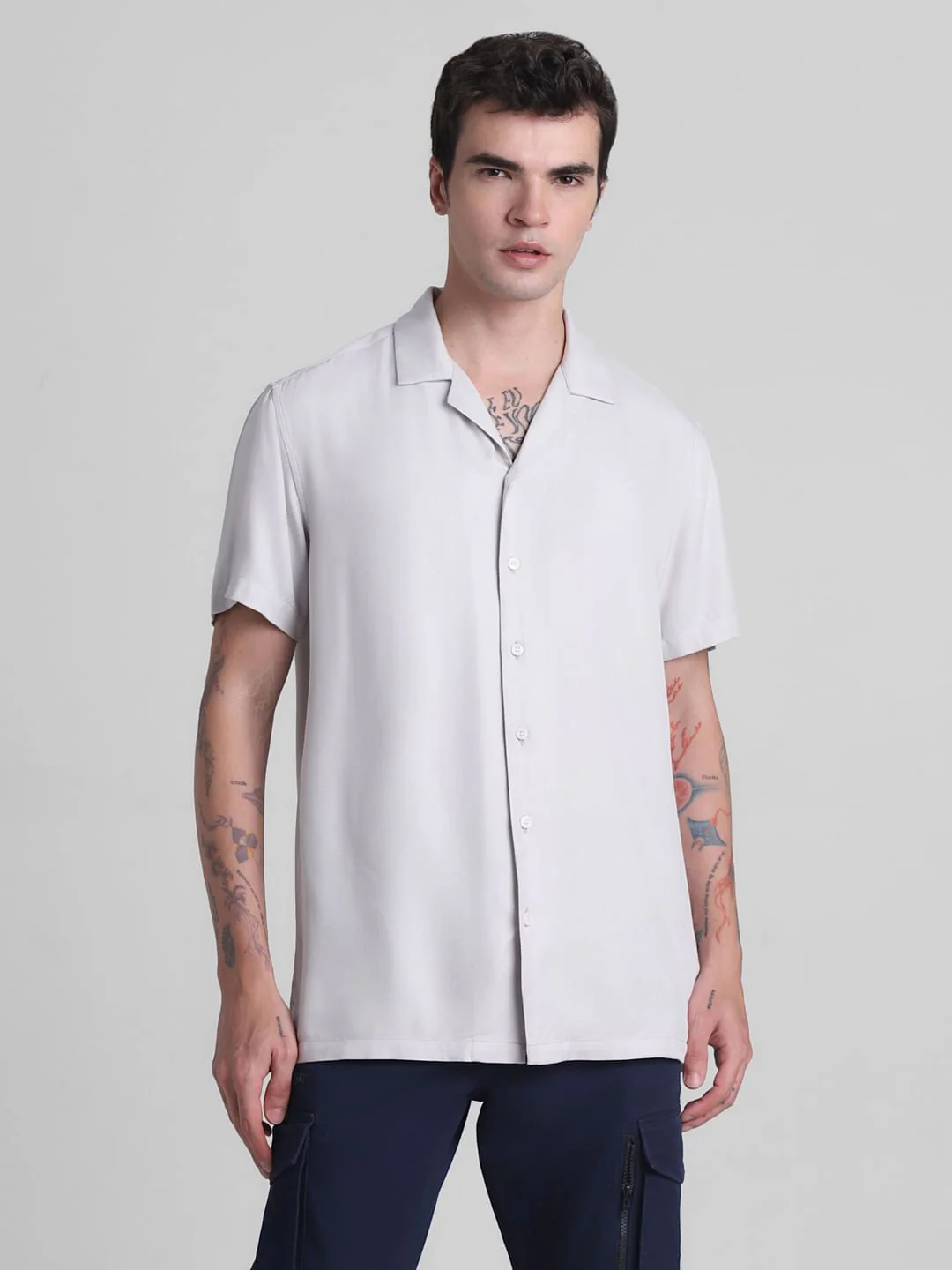 Blue Short Sleeves Shirt - Image 2