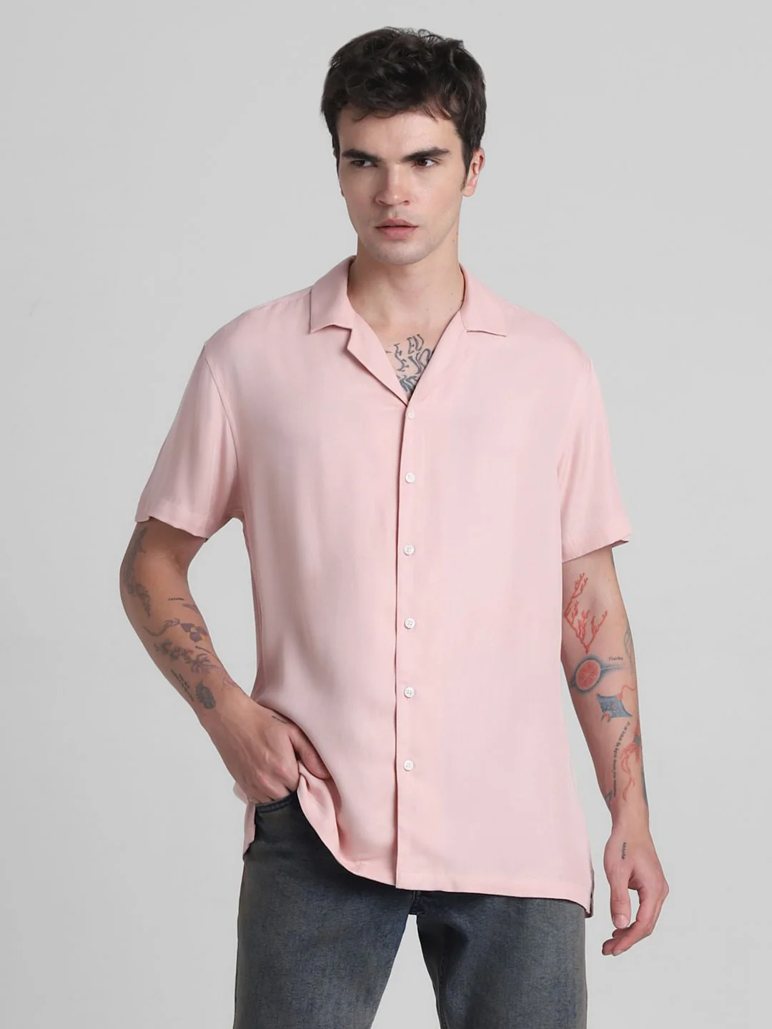 Pink Short Sleeves Shirt - Image 2